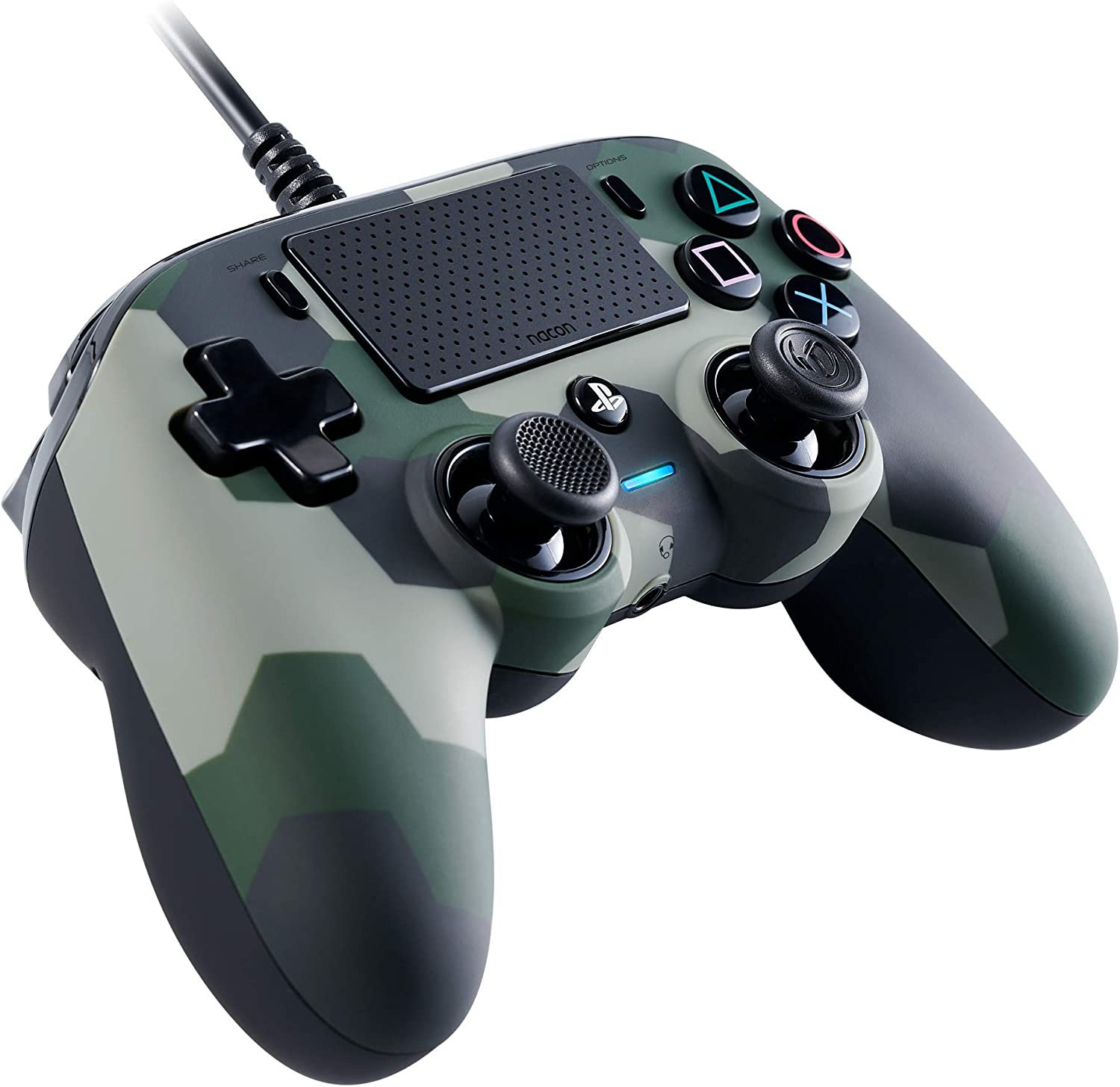 Nacon Compact Controller (Green Camouflage