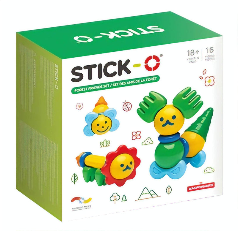Clics - Clics Stick-O Forest Friends Set 16dlg.