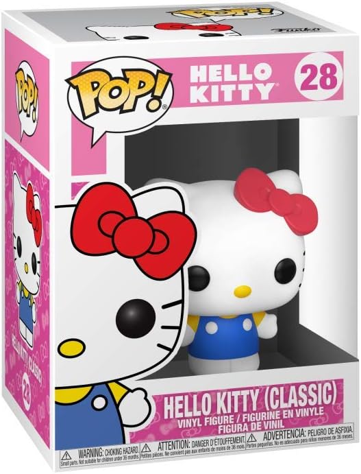 Funko POP! Vinyl Sanrio: Hello Kitty-HK - (Classic) - (CLSC) - Collectable Vinyl Figure - Gift Idea - Official Merchandise - Toys for Kids & Adults - Model Figure for Collectors and Display