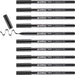 edding 1255 2.0 mm Calligraphy Pen - Black (Pack of 10