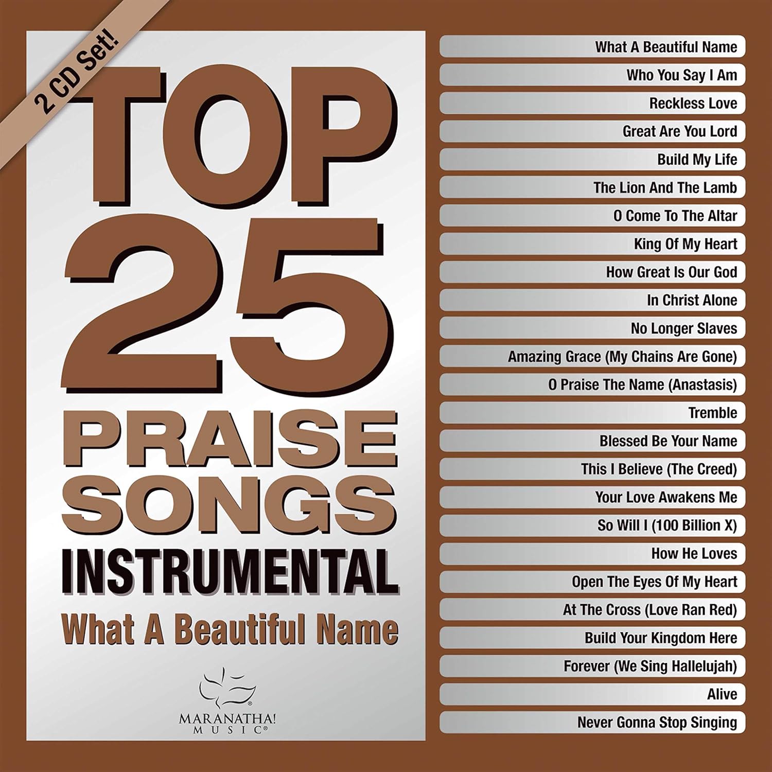 Top 25 Praise Songs Instrumental: What A Beautiful Name
