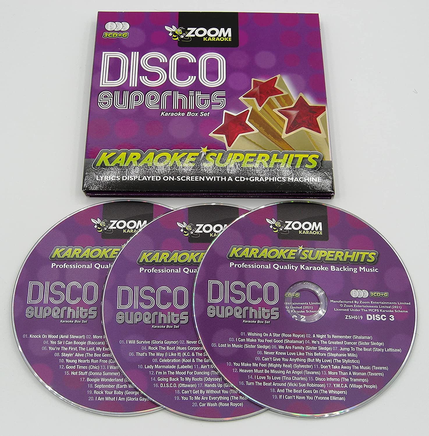 Zoom Disco Superhits 50 Songs - Triple G Set