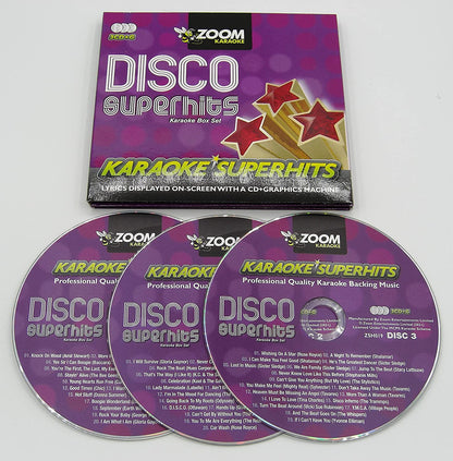 Zoom Disco Superhits 50 Songs - Triple G Set