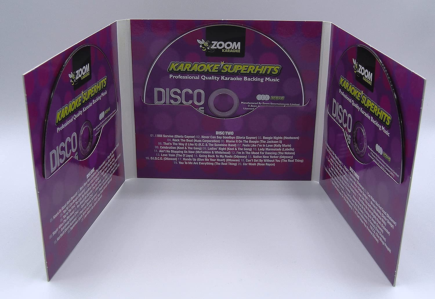 Zoom Disco Superhits 50 Songs - Triple G Set
