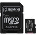 Kingston Canvas Select Plus microSD Card SDCS2/64 GB Class 10 (SD Adapter Included