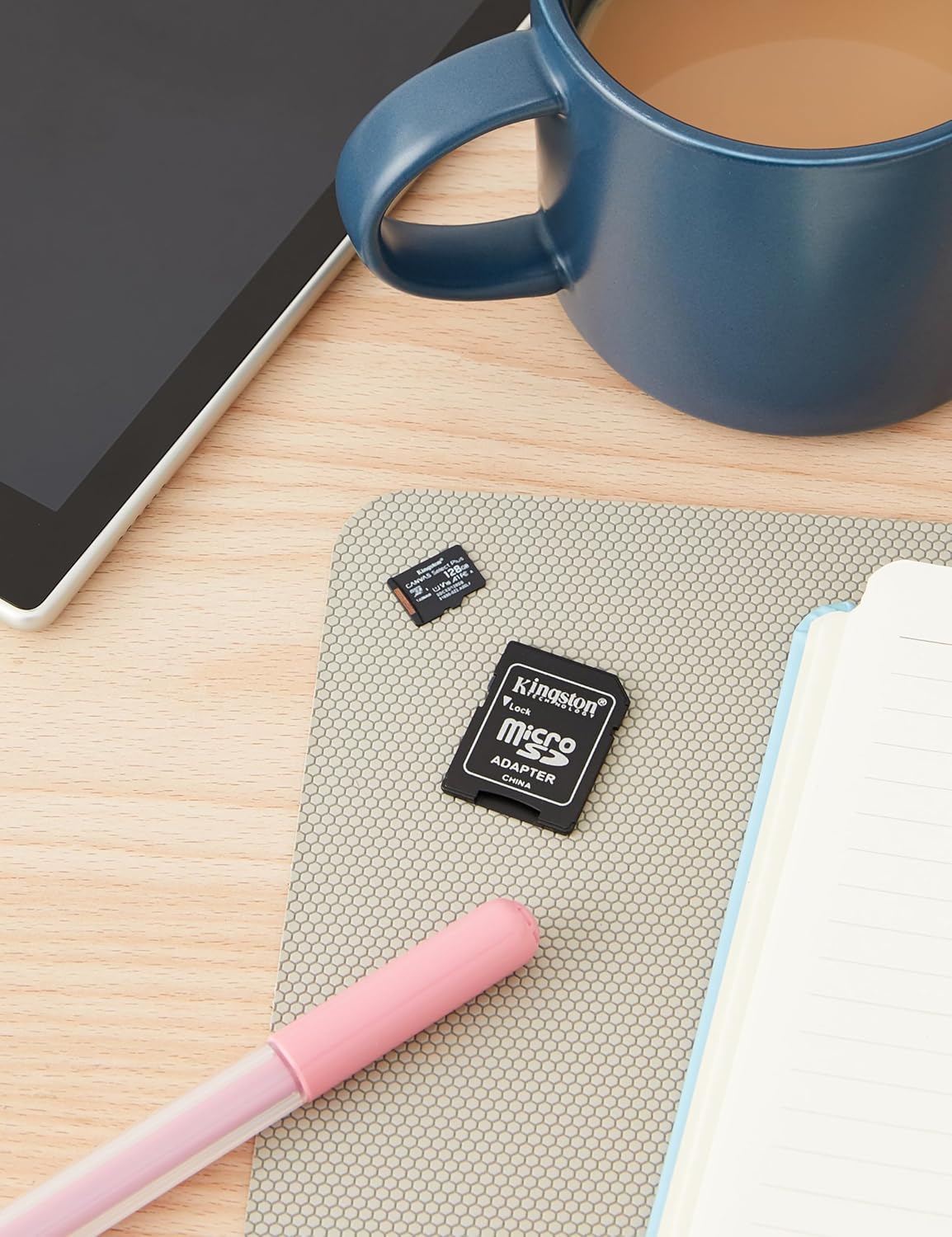 Kingston Canvas Select Plus microSD Speicherkarte, SDCS2/128GB Class 10 (inkl. SD Adapter