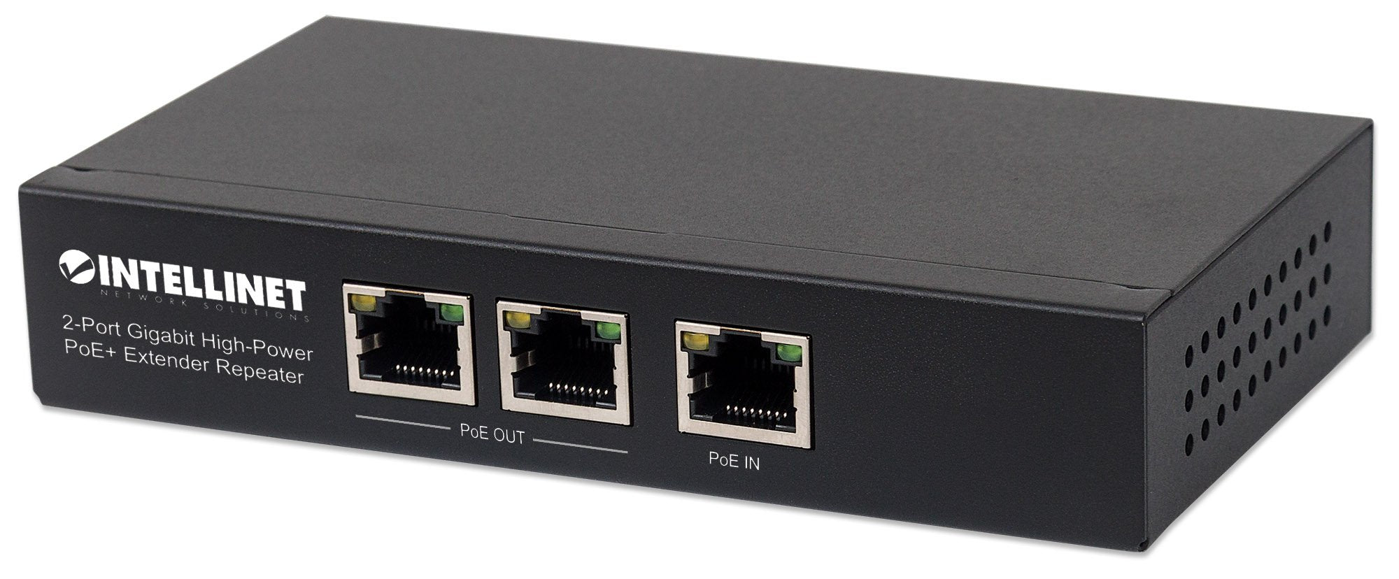 INTELLINET PoE+ Extender 2-Port GIGABIT High-Power bis 100M