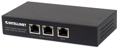 INTELLINET PoE+ Extender 2-Port GIGABIT High-Power bis 100M