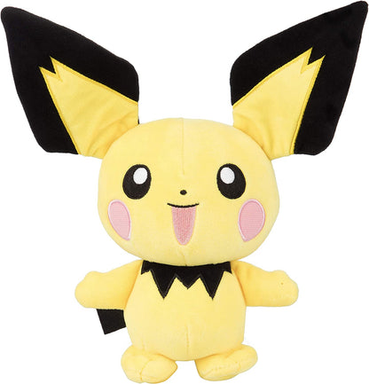 Pokémon 8" Pichu Plush Stuffed Animal Toy - Officially Licensed - Great Gift for KidsAge 2+