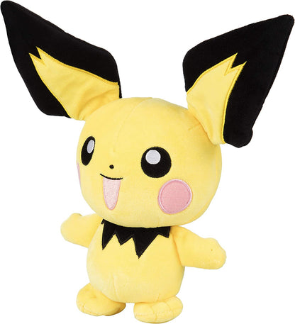 Pokémon 8" Pichu Plush Stuffed Animal Toy - Officially Licensed - Great Gift for KidsAge 2+