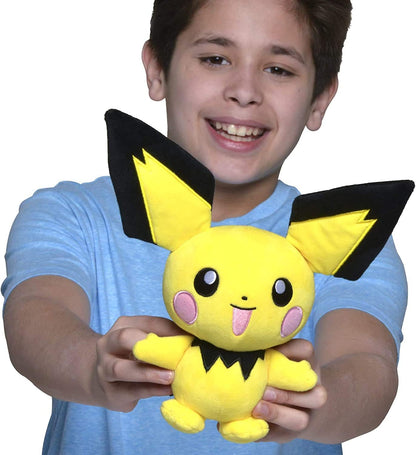 Pokémon 8" Pichu Plush Stuffed Animal Toy - Officially Licensed - Great Gift for KidsAge 2+