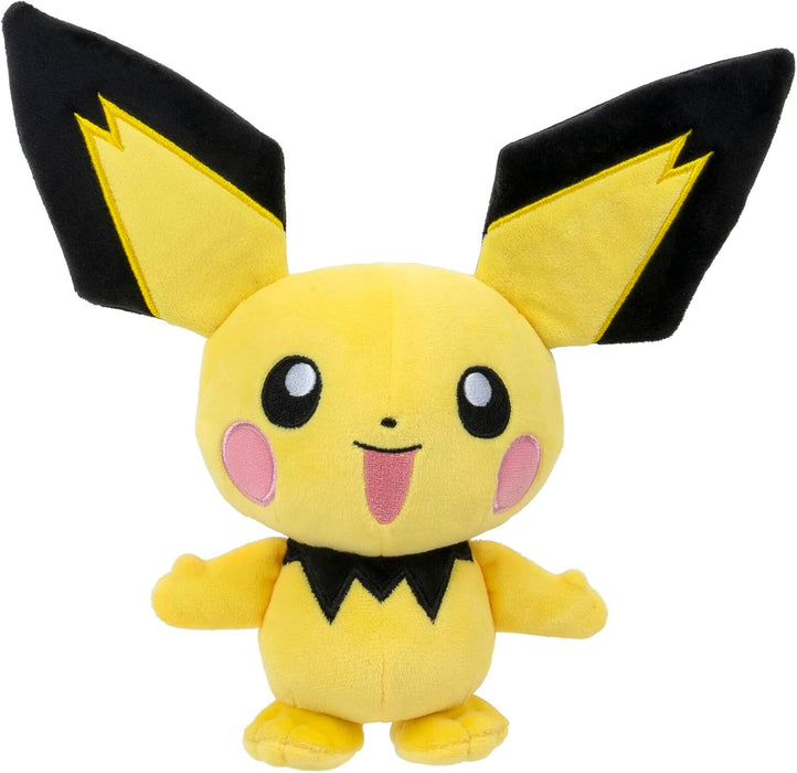 Pokémon 8" Pichu Plush Stuffed Animal Toy - Officially Licensed - Great Gift for KidsAge 2+