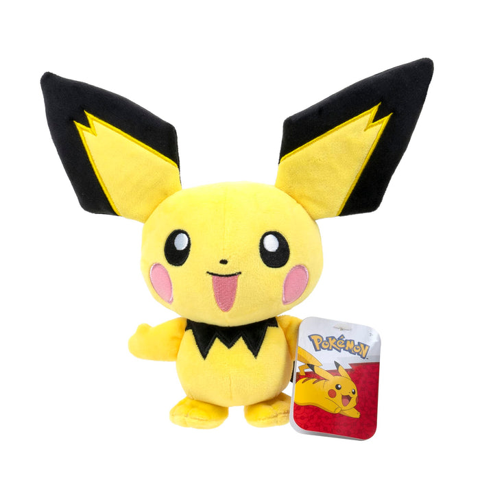 Pokémon 8" Pichu Plush Stuffed Animal Toy - Officially Licensed - Great Gift for KidsAge 2+