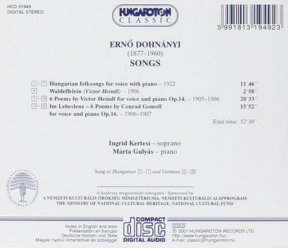 Songs Complete (Kertesi, Gulyas)