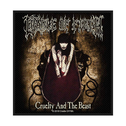 Cradle of Filth - Cruelty and the Beast Patch 10cm x 10cm