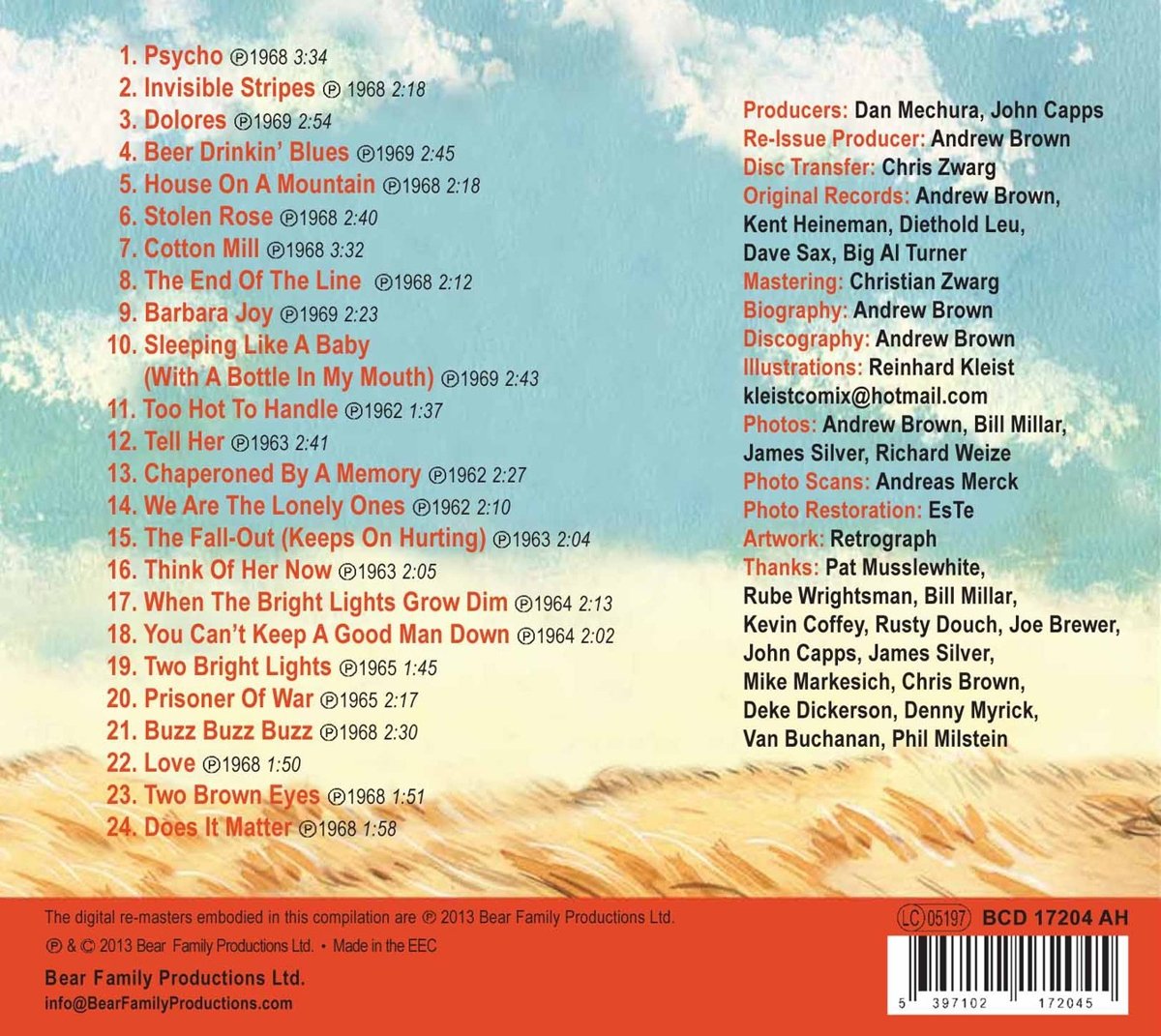 Psycho: The K-Ark and Allstar Recordings 1962-1969