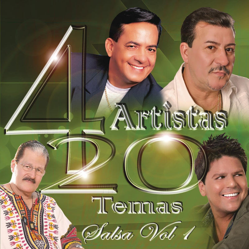 4 Artistas 20 Temas Salsa 1