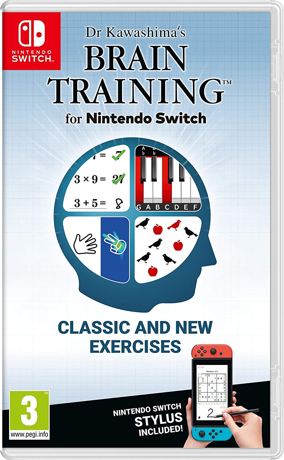 Layton's Mystery Journey: Katrielle and the Millionaires' Conspiracy (Nintendo Switch) & Dr Kawashima's Brain Training (Nintendo Switch