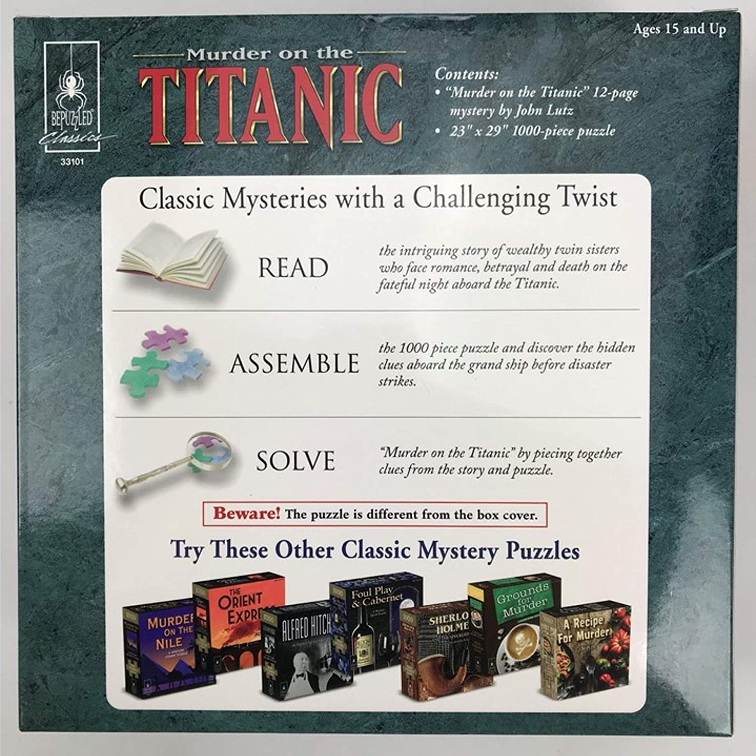 Mystery Puzzles - Murder on the Titanic