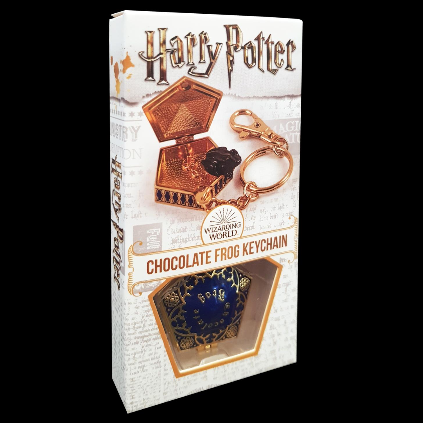 The Noble Collection Chocolate Frog Key Chain Chocolate Frog Keyring For Keys With Honeydukes Sweetshop (NON-EDIBLE) Chocolate Frog - Officially Licensed Harry Potter Replica