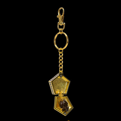 The Noble Collection Chocolate Frog Key Chain Chocolate Frog Keyring For Keys With Honeydukes Sweetshop (NON-EDIBLE) Chocolate Frog - Officially Licensed Harry Potter Replica