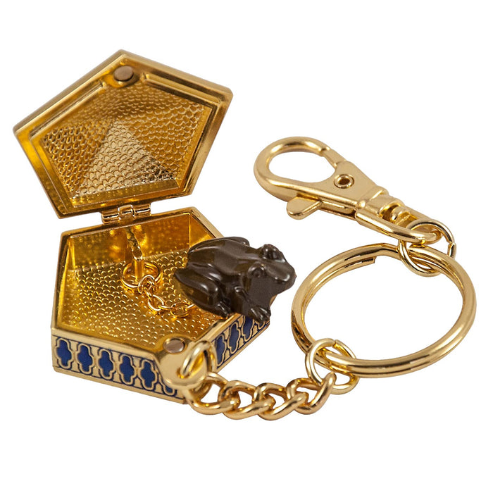 The Noble Collection Chocolate Frog Key Chain Chocolate Frog Keyring For Keys With Honeydukes Sweetshop (NON-EDIBLE) Chocolate Frog - Officially Licensed Harry Potter Replica