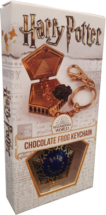 The Noble Collection Chocolate Frog Key Chain Chocolate Frog Keyring For Keys With Honeydukes Sweetshop (NON-EDIBLE) Chocolate Frog - Officially Licensed Harry Potter Replica
