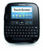Dymo LabelManager 500 Touch Screen Desktop Label Printer QWERTY Keyboard Black/Silver