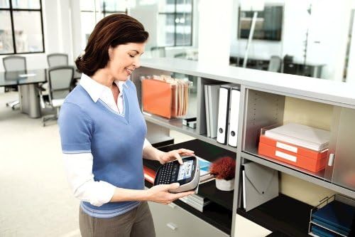 Dymo LabelManager 500 Touch Screen Desktop Label Printer QWERTY Keyboard Black/Silver