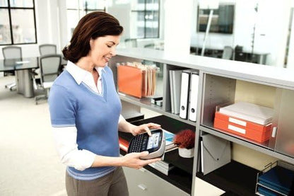 Dymo LabelManager 500 Touch Screen Desktop Label Printer QWERTY Keyboard Black/Silver