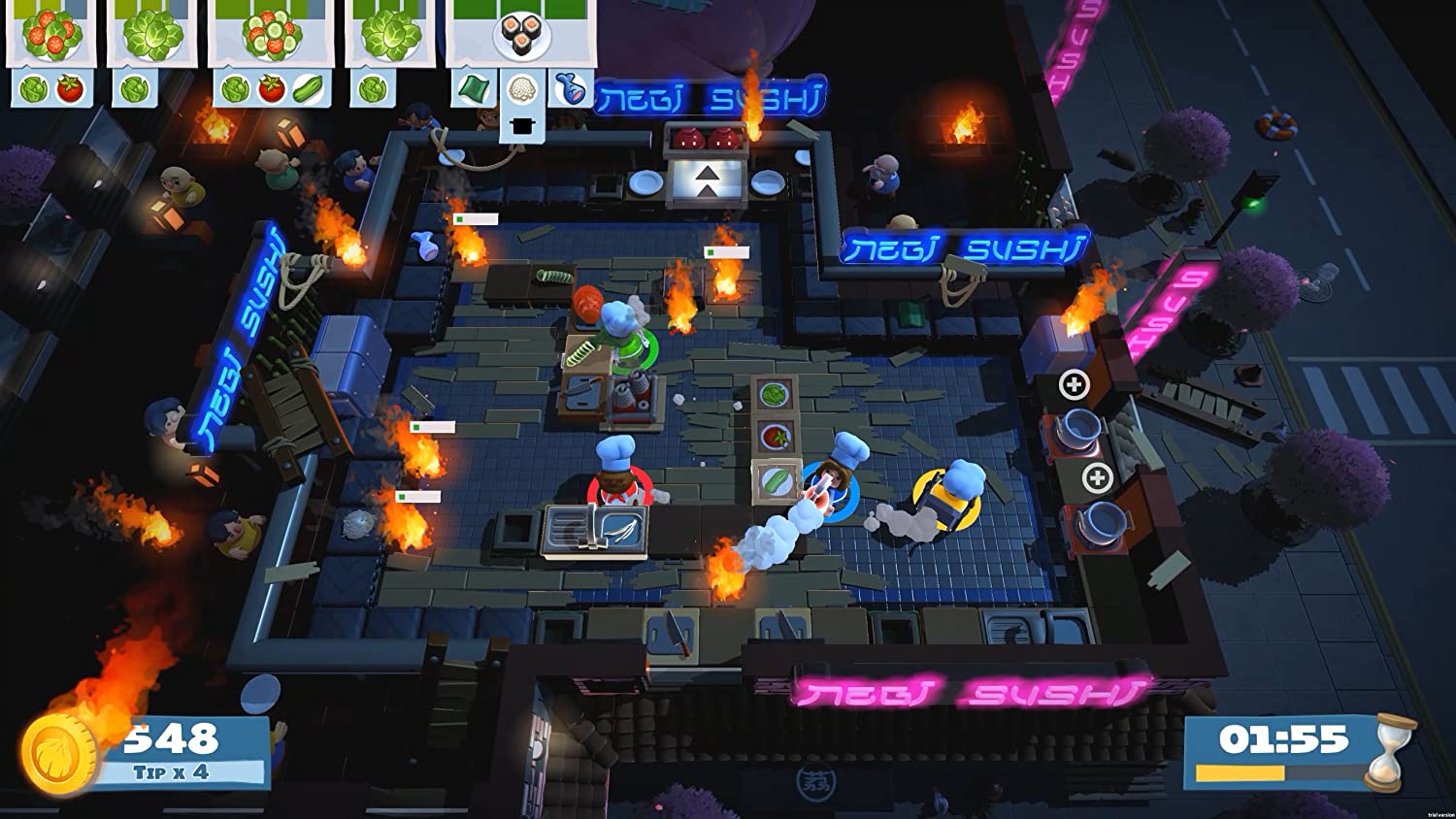 PS4 Overcooked! + Overcooked! 2 - Double Pack