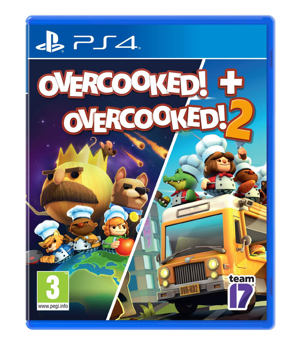 Overcooked! + Overcooked! 2 (PS4) PlayStation 4 Single