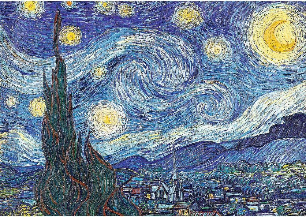Trefl 1000 Piece Art Collection The Starry Night Jigsaw Puzzle