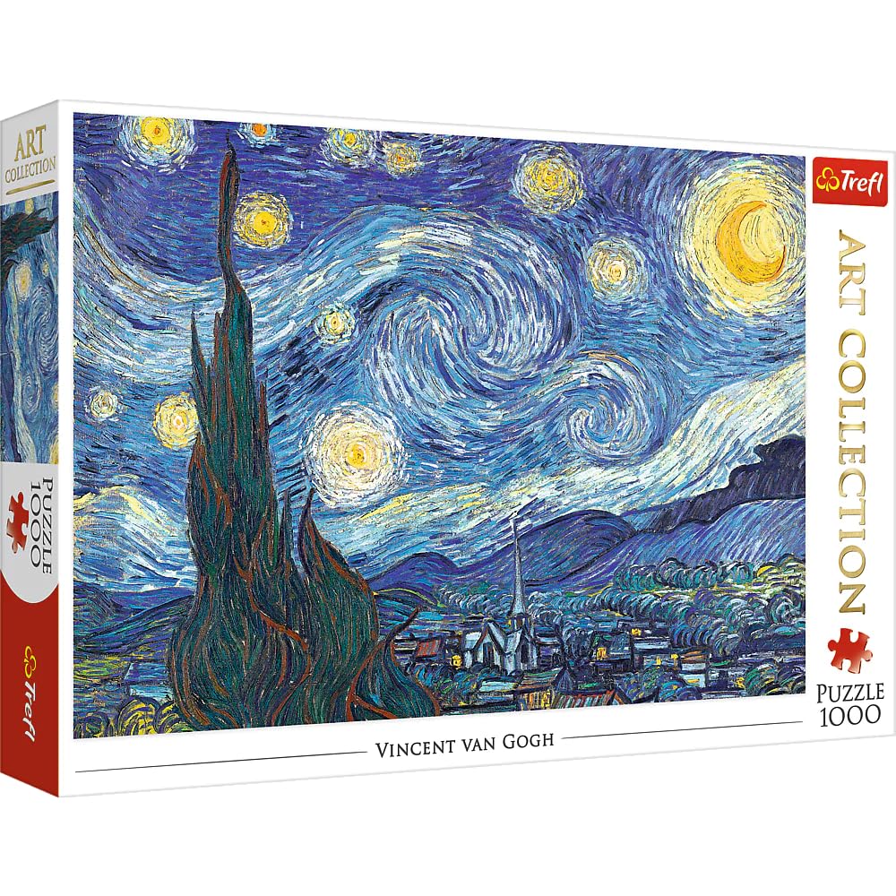 Trefl 1000 Piece Art Collection The Starry Night Jigsaw Puzzle