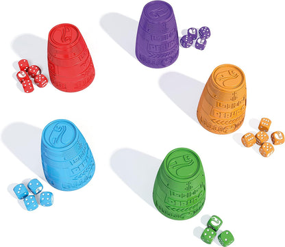 Asmodée PE01BN Gesellschaftsspiel Perudo, in Einer Box