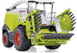 siku 1993, Claas Forage Harvester, 1:50, Metal,Plastic, Green, Folding and removable harvester