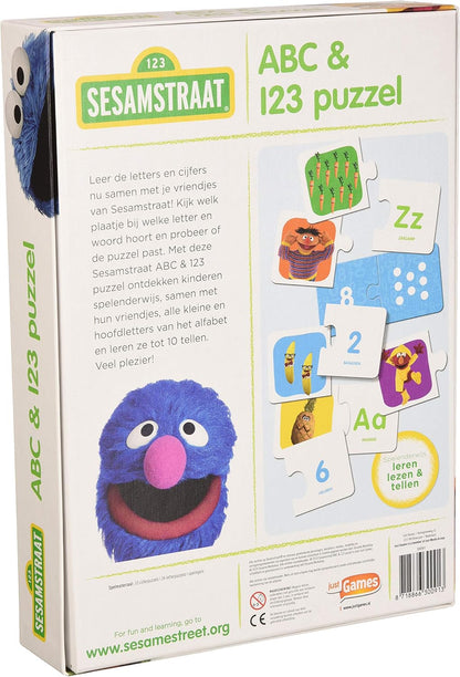Sesamstraat ABC- en 123 puzzel