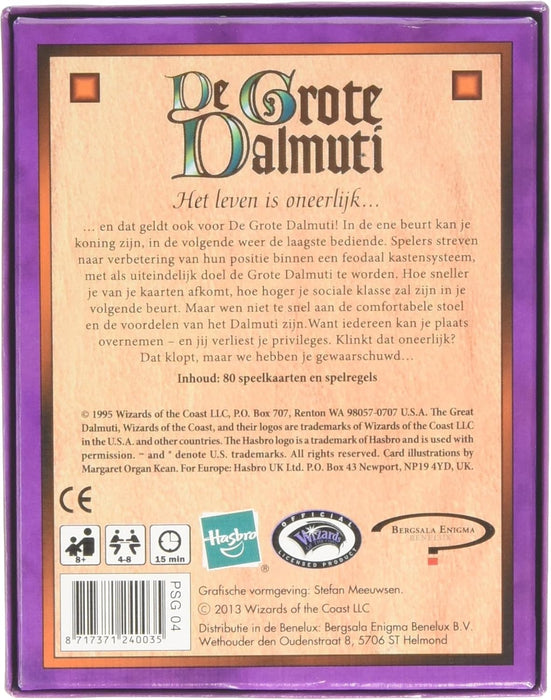 PS-Games De Grote Dalmuti Board Game