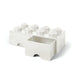 Opberglade Lego: brick 8 wit (RC029555)