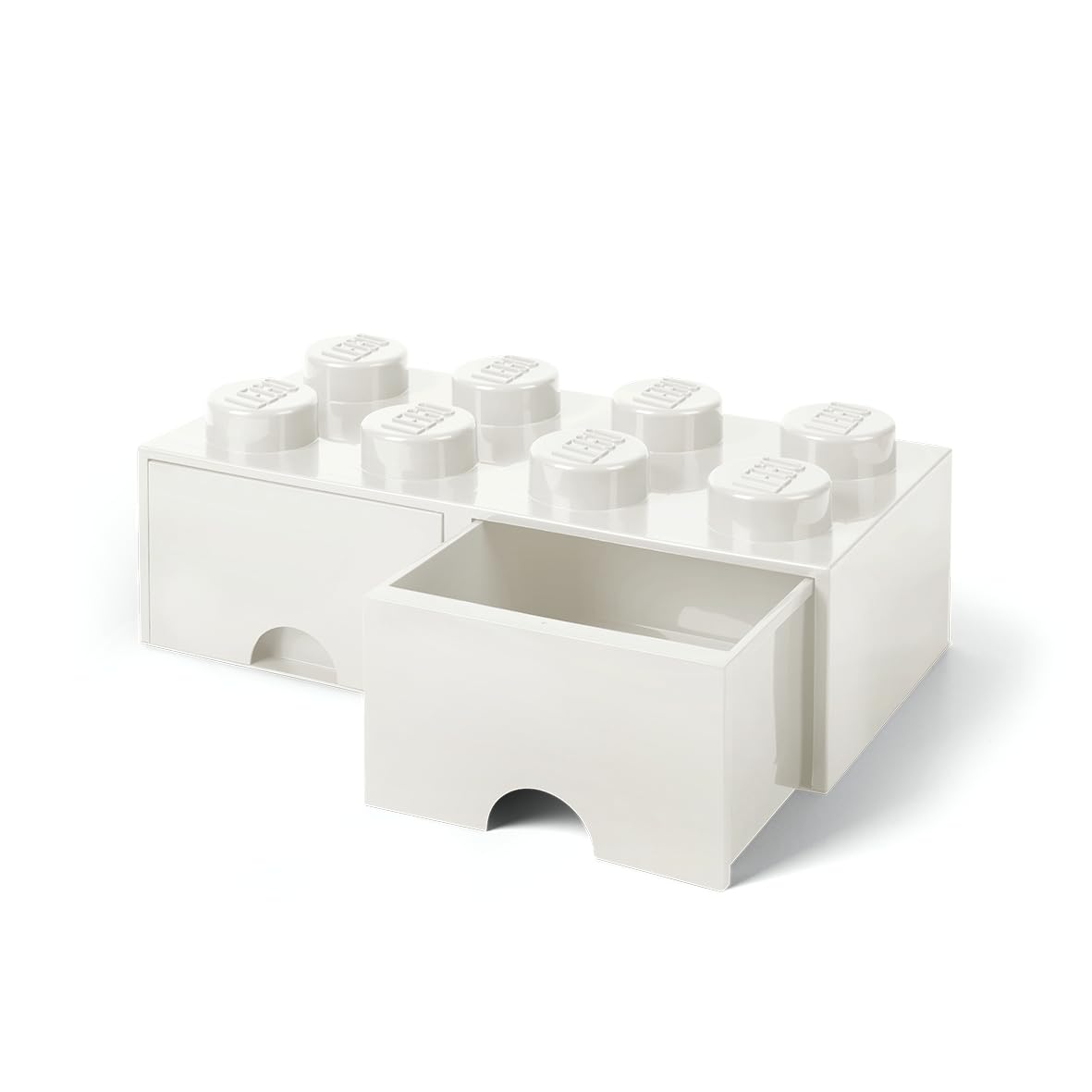 Opberglade Lego: brick 8 wit (RC029555)