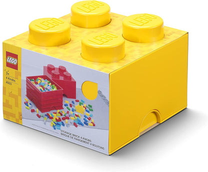 Contenitore Lego Brick 4 Giallo