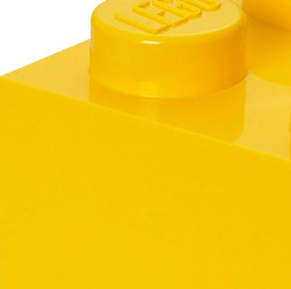 Contenitore Lego Brick 4 Giallo
