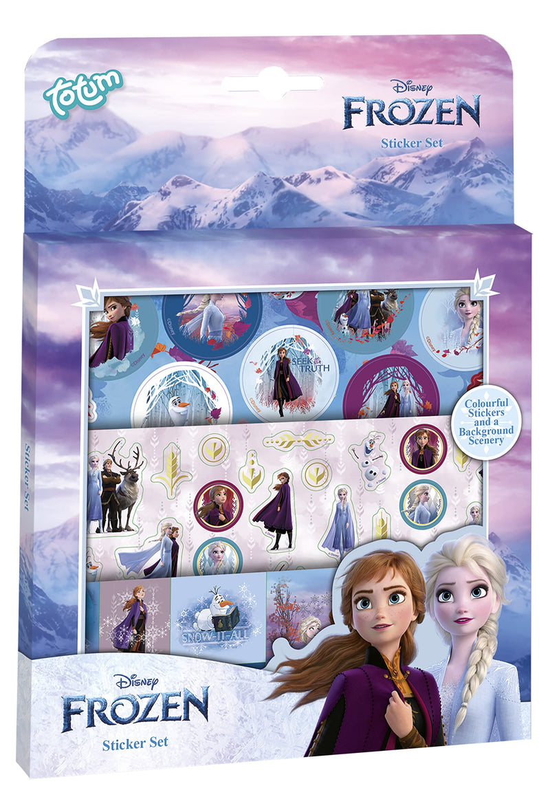 Totum Disney Frozen II Sticker Set, Multicolor, 680692