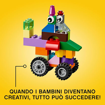 LEGO 10696 Classic Mittelgroße Bausteine-Box, Bausteine mit Aufbewahrungsbox für Kinder, Geschenk für Jungen und Mädchen ab 4 Jahren