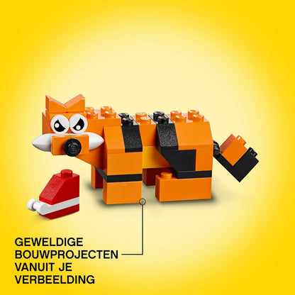 LEGO 10696 Classic Mittelgroße Bausteine-Box, Bausteine mit Aufbewahrungsbox für Kinder, Geschenk für Jungen und Mädchen ab 4 Jahren