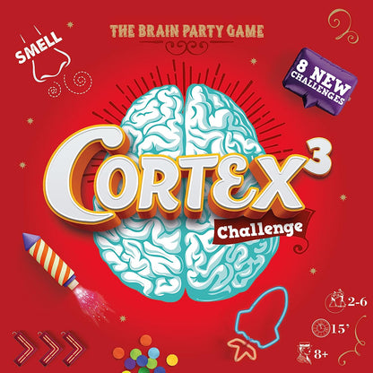 Zygomatic | Cortex Challenge: 3rd Edition| Card Game | Ages 8+ | 2-6 Players | 15 Minutes Playing Time