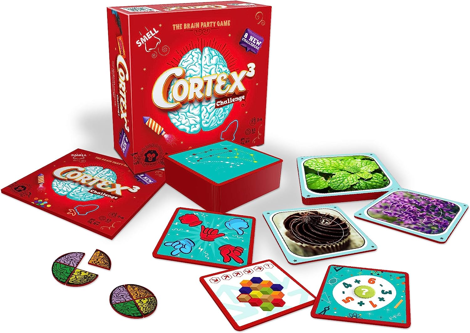 Zygomatic | Cortex Challenge: 3rd Edition| Card Game | Ages 8+ | 2-6 Players | 15 Minutes Playing Time