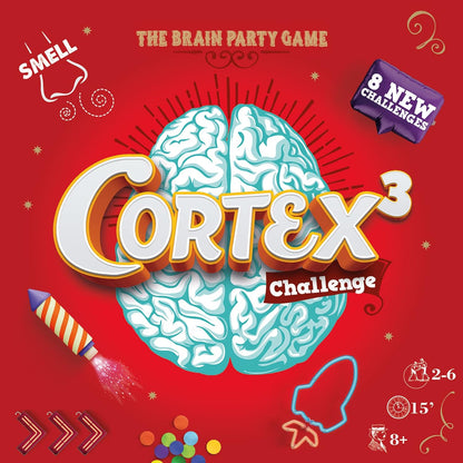 Zygomatic | Cortex Challenge: 3rd Edition| Card Game | Ages 8+ | 2-6 Players | 15 Minutes Playing Time