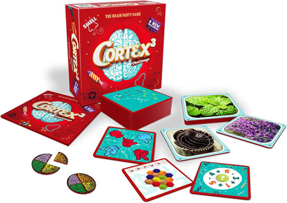 Zygomatic | Cortex Challenge: 3rd Edition| Card Game | Ages 8+ | 2-6 Players | 15 Minutes Playing Time