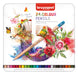 Bruynzeel Expression Kleurpotloden Set van 24 in Blik voor Tekenen, Kleurboeken voor Volwassenen, Bullet Journaling